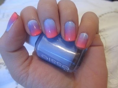 ♥ Nail tutorial: Quick & Easy Ombre Nails! ♥