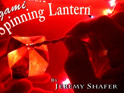 Origami Spinning Lantern