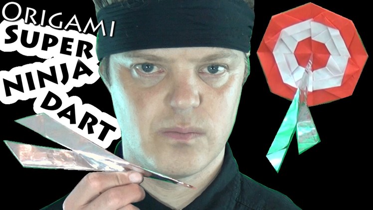 Origami Super Spinning Ninja Dart