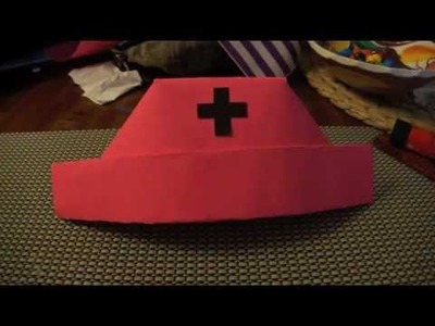 Paper Nurse hat