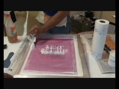 Part 6 How to print T-shirts