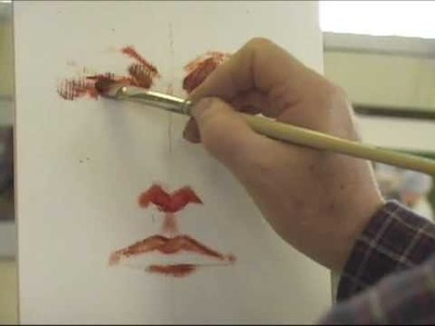 Polarizing Oil Portrait Painting  Demo by Jon Houglum Part 1