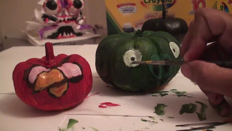 Popular Craft Projects - 005: Angry Birds Halloween Pumpkin Style - TCGames [HD]