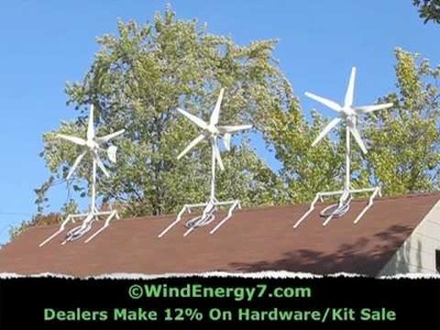 Roof Mount Wind Turbine
