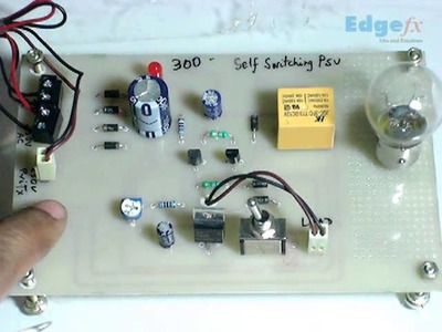 Self Switching Power Supply | General Electronics Projects | Edgefx