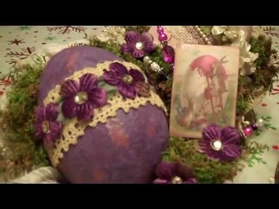 Shabby vintage easter projects