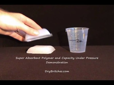 Super Absorbent Polymers and C.U.P.