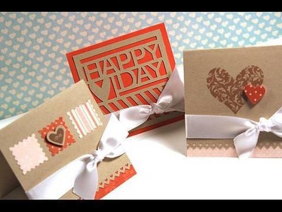 Three Valentine's Day Cards - Make a Card Monday #97