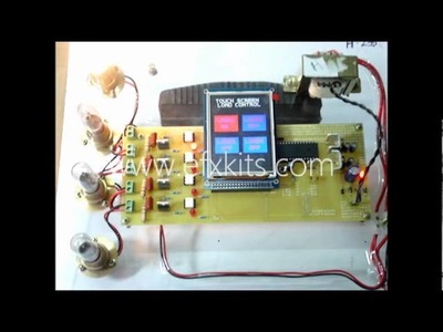 Touch Screen Based Industrial Load Switching | Engineering Projects