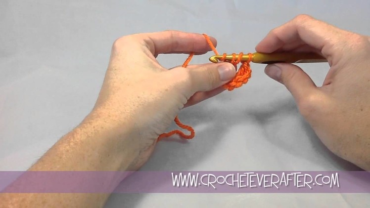 Treble Crochet Tutorial #1: TR into Foundation Chain