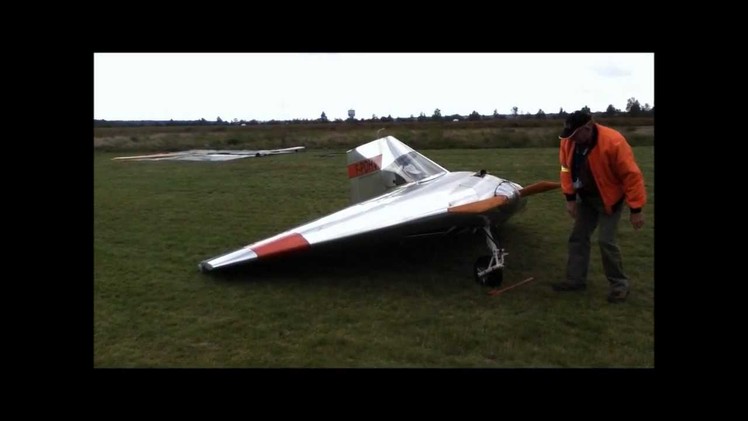 Verhees Delta, a FAST, tiny homebuilt airplane