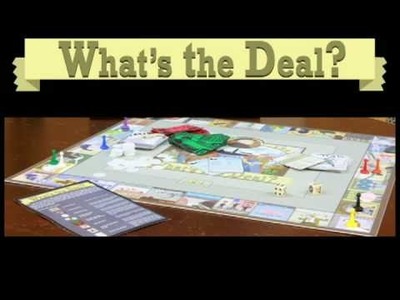 What's the Deal? Role Playing Board Game http:.ali.unt.edu