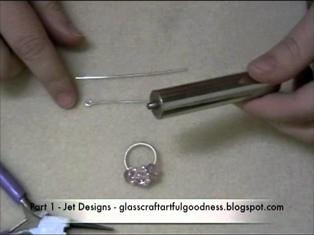 Wire Wrapped Crystal Cluster Ring - Part 1 - Jet Designs