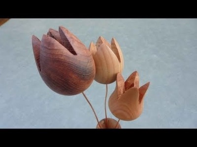Wood Turning Projects Turning A Flower