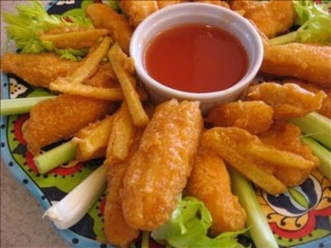 Chicken Snacks - how to make chicken fingers