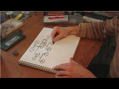Drawing Practice : How to Draw a Simple Family Tree