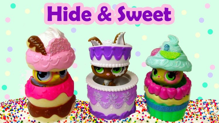 Hide & Sweet Pets Littlest Pet Shop LPS Toy Review Bunny Bee Hamster Opening