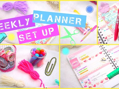 How I Set Up My Planner | #PrettyPlanning