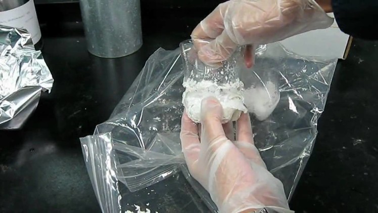 How to make a Desiccator Bag for Drying Chemicals