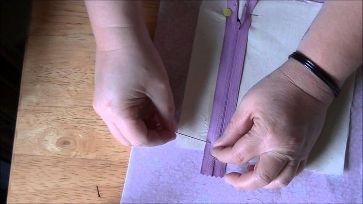 How to Make a Zipper Pocket (Inside Purse Pocket)