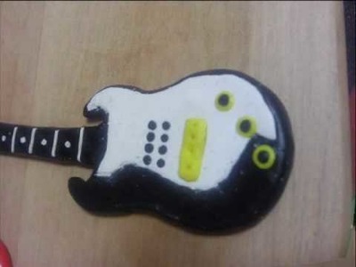 How to make cool guitar from fimo.polymer clay