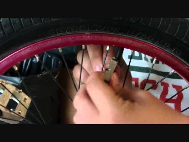 How to tighten a wheel quickly