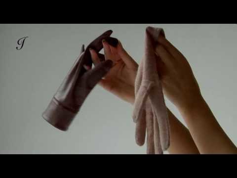Ines Gloves - My Smart Double Leather Fashion Gloves