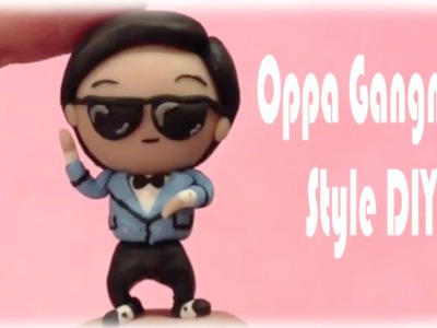 Oppa Gangnam Style Polymer Clay Chibi Tutorial