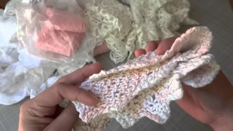Shabby Chic Haul Laces, Doilies and more Laces - Findings Haul