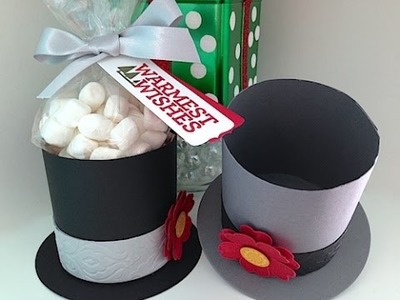 Simply Simple FROSTY the SNOWMAN HAT BOX by Connie Stewart