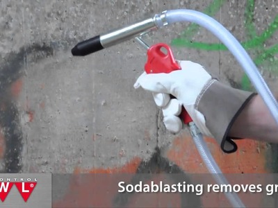 Soda blast your car, boat, furniture or graffiti the easy way - with the Sodablaster XL from JWL