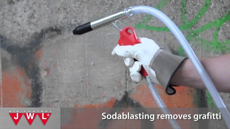 Soda blast your car, boat, furniture or graffiti the easy way - with the Sodablaster XL from JWL