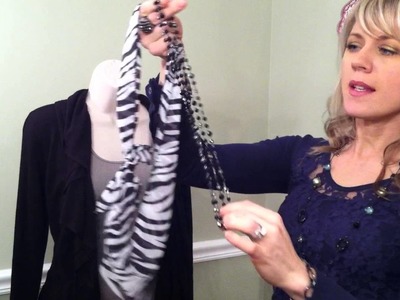 Betsy Jansey Premier Designs Jewelry with Scarves.MOV