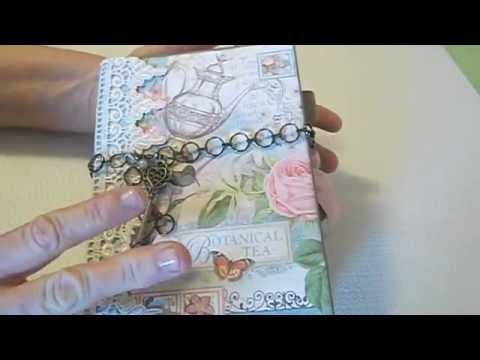 Botanical Tea Envelope Mini Album