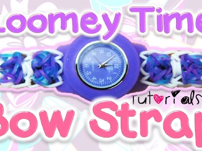 Bow Bracelet Attachement to Loomey Time Watch Tutorial | How To
