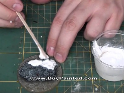 BuyPainted - How to make snow base for miniature? | Warhammer 40k