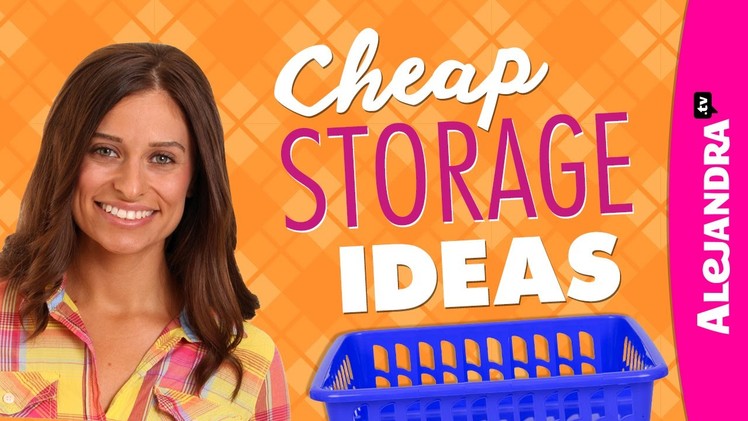Cheap Storage Ideas - Dollar Store Haul