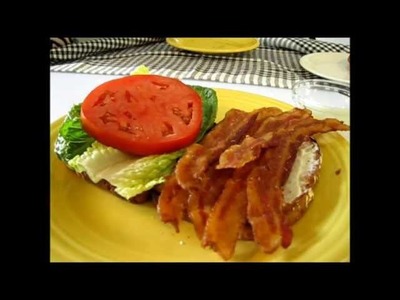 Classic "BLT" Sandwich - How to make a Bacon, Lettuce & Tomato Sandwich