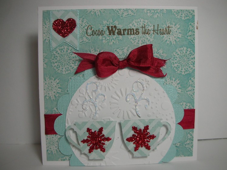 Cocoa Snowflake card