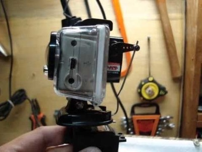 DIY GoPro Hero HD Pan Tilt - Home Made