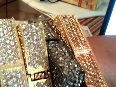 Draya Square Swarovki Crystal Bracelet, Kimbella Bracelet