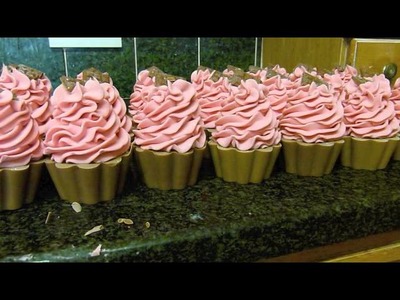 Edens Secret Choc Raspberry Cupcake Soaps