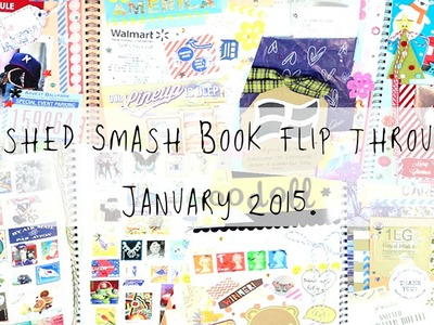 Finished Smash Book flip through! - January 2015 | MyGreenCow