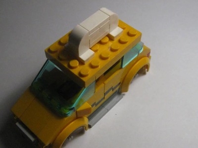 How to build a LEGO TAXI