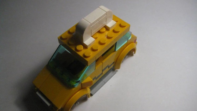 How to build a LEGO TAXI