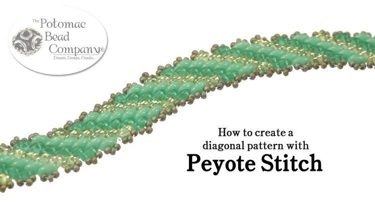 How to Create Diagonal Patterns with Peyote Stitch