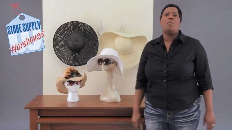 How to Display Hats and Other Accessories