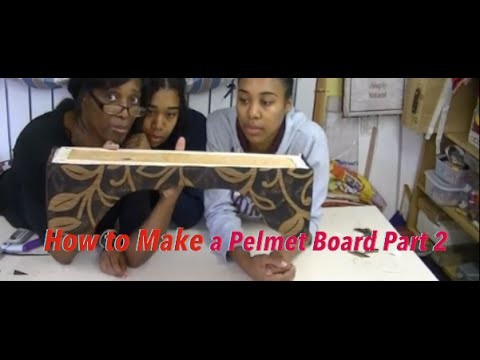 How to make a Pelmet Board Part 2