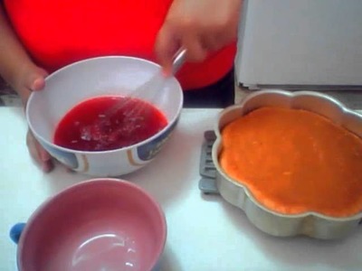 How to make an easy jello cake