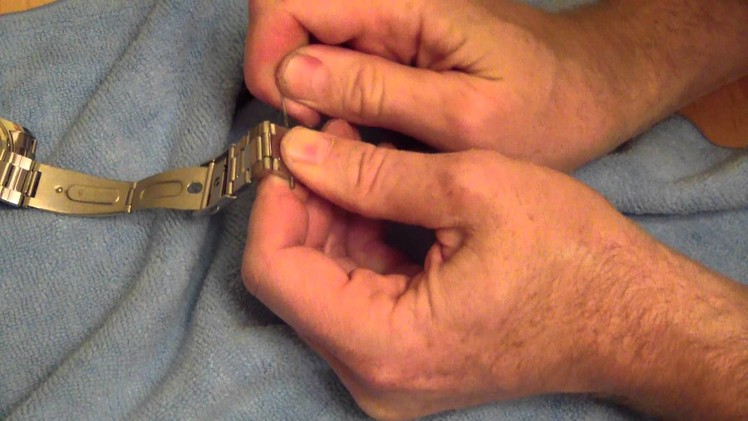 How To Resize And Adjust A Metal Watch Band